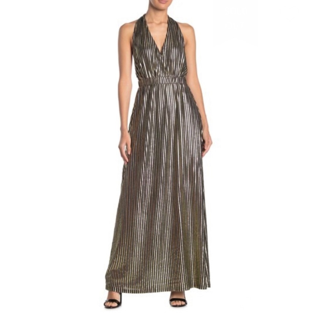 NEW Tov Plunge Maxi Dress
